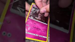 Opening Snubbull movie Pokémon card