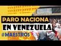 Paro Nacional en Venezuela 2023 - Maestros