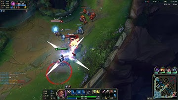 The 1v3 lucian outplay