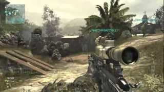 MW3: Random Collateral Head Shot Wall Bang!