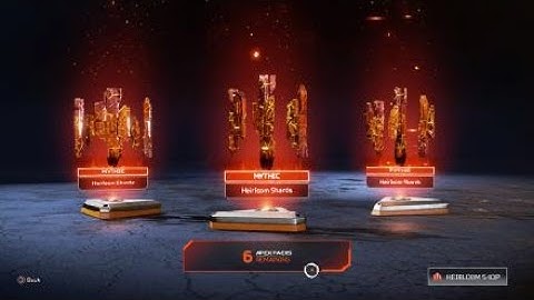 Apex Legends I finally got Heirloom shards!