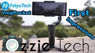 The Best Foldable Mobile Gimbal  the Feiyutech VlogPocket First impressions