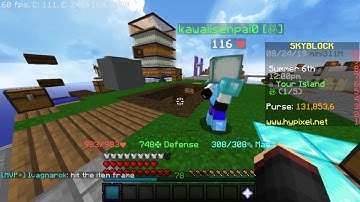 [bug report] 2 bugs from Hypixel Skyblock