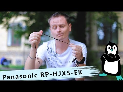 Panasonic RP-HJX5-EK - нормальний звук, за нормальні гроші