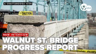 Chattanooga's Walnut Street Bridge renovation update: Sandblasts, sealing & an Alaskan cedar swap