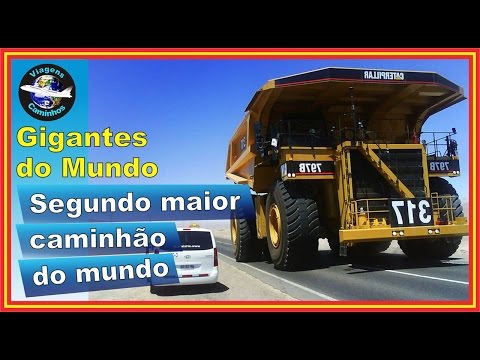 Assista ao nascimento de um dos maiores caminhões do mundo, o CAT 797 -  TecMundo