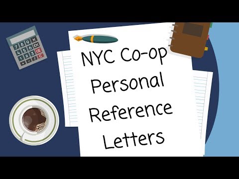 Nyc Coop Purchase Application How To Write A Personal Reference