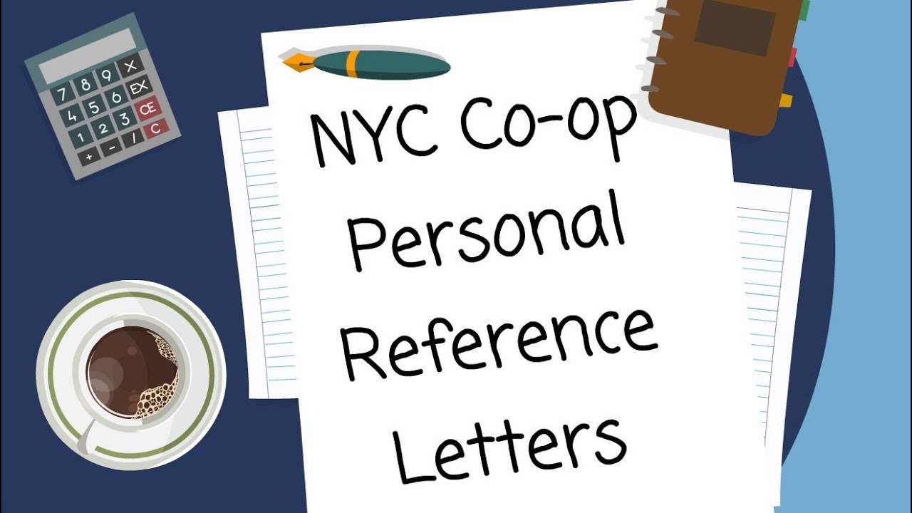 Personal Reference Letter For Co Op Board Sample