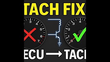 Make Your Tach Work With Speeduino / Aftermarket ECU