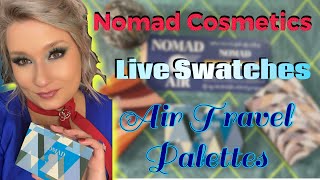 Nomad Cosmetics NOMAD AIR Travel Palettes - Bingo Look All 3 Palettes PLUS LIVE SWATCHES