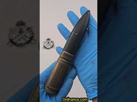 30mm Experimental Round Predecessor To The 30mm For The Apache Helicopter #army #war #military