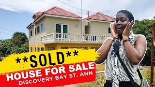 [SOLD] 4 BEDROOM HOUSE FOR SALE IN DISCOVERY BAY ST  ANN JAMAICA | JAMAICA VLOG