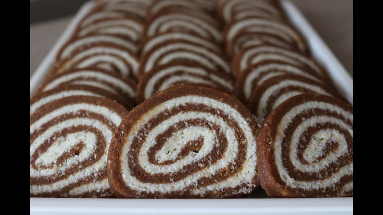 Kokos rolat I Bez pečenja od samo nekoliko sastojaka