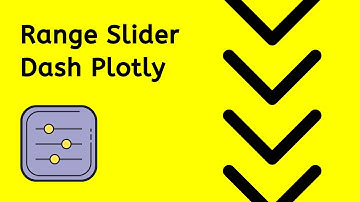 Range Slider -- Python Dash Plotly