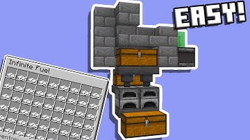 You Need This INFINITE Fuel Super Smelter - Minecraft 1.21.10+
