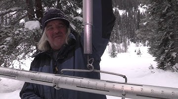 How to measure snow