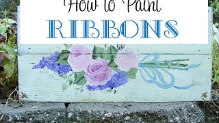 How to Paint Ribbons