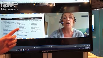InfoComm 2018: Mediasite Shows Off Mediasite Join Videoconferencing Recording