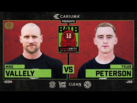 BATB 12: Mike Vallely Vs. Tyler Peterson - Round 1 | Battle At The Berrics - Presented By Cariuma