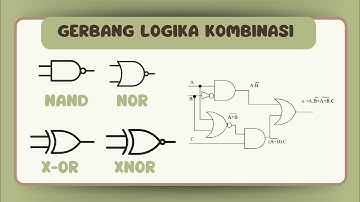 Membuat Rangkaian Gerbang Logika Kombinasi Menggunakan Aplikasi Logisim