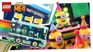 The ‘misadventures of the LEGO Minions party-bus