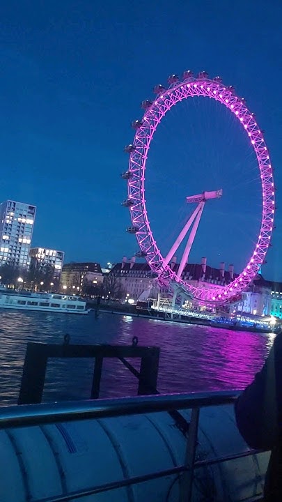 london-eye-view-with-boats-cruise-youtube