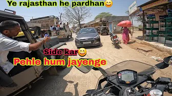 Gadi vala pardhan he 😂 ktm riding in Rajasthan