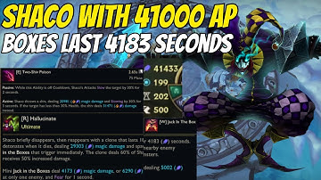 41,000 AP Shaco… The TRUE Lore Jester Finally Appears
