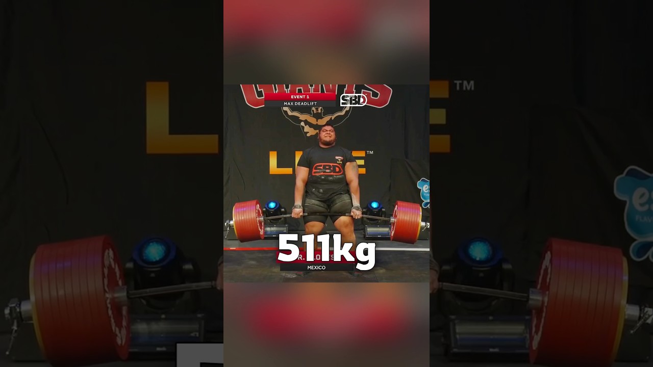 511kg New Deadlift World Record 😮 । #shorts
About this Wo
