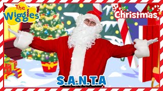 S.A.N.T.A 🎅 Kids Christmas Carol 🎄 Santa Nursery Rhyme for Toddlers 🎶 The Wiggles