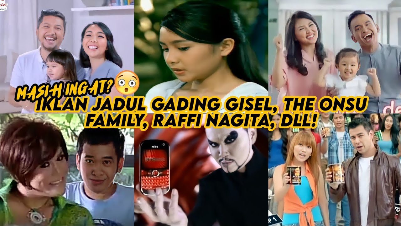 GADING-GISEL, THE ONSU FAMILY, NAGITA-RAFFI - INI DIA IKLAN JADUL ARTIS-ARTIS TANAH AIR🇮🇩 // TwenyAN