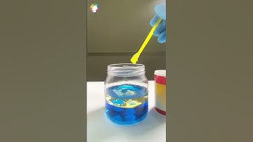 Magic bubbles science experiment | Vinegar + baking soda + oil reaction | Short