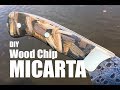 How to Easily make Wood Chip Micarta Hybrid Knife handles or Scales