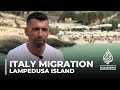 Italy migration: Lampedusa Island records rise in migration