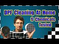 Dpf cleaning at home  9 chemicals tested diesel particulate filter diy ash cleaning