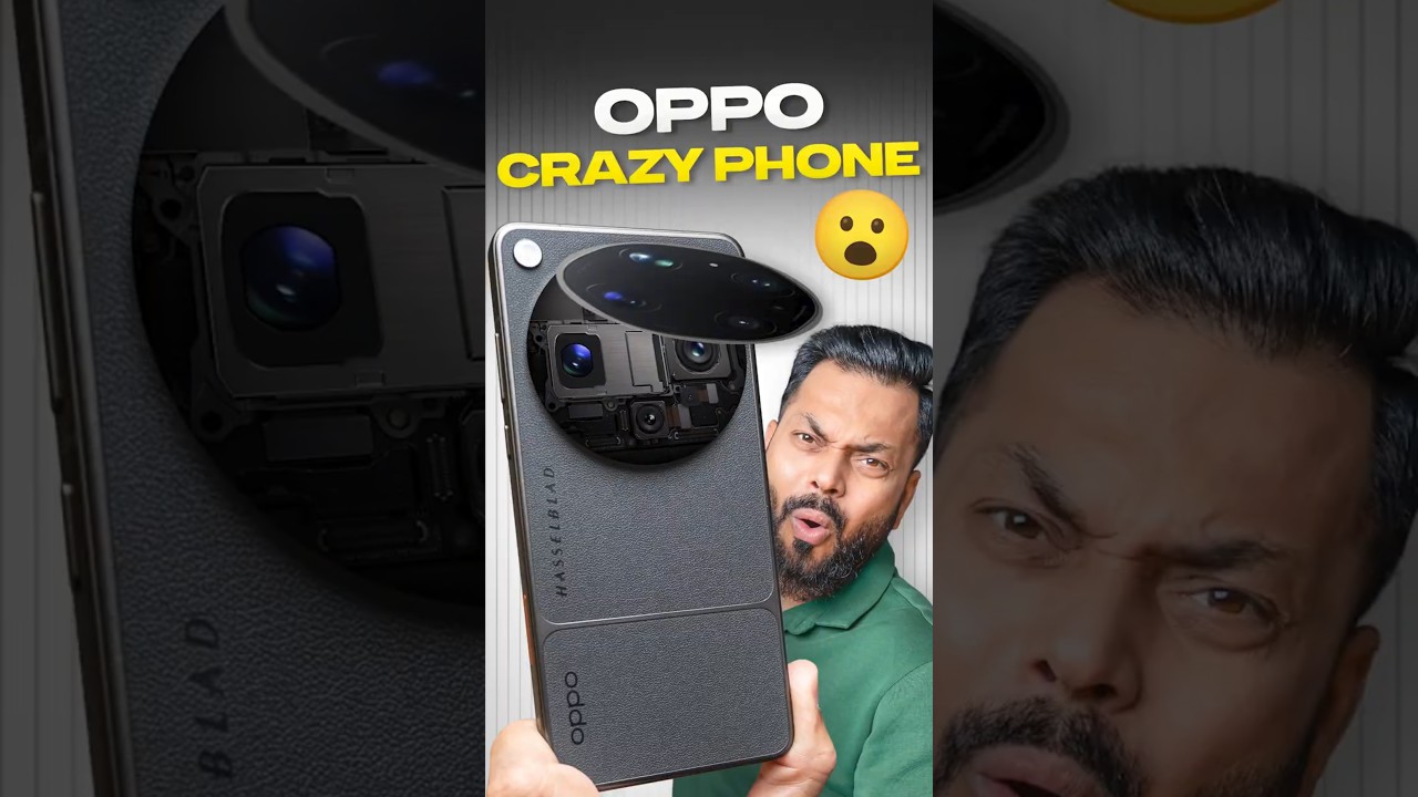 Ye Hai REAL Ultra Phone ft. OPPO Find X9 Ultra 🤯 #Shorts