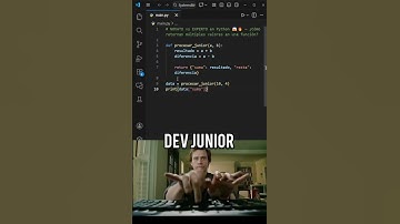 NOVATO vs EXPERTO en Python🔥¿Cómo retornan múltiples valores en una función? #pypシ #python #coding
