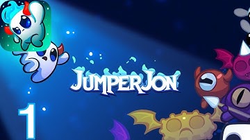 Jumper Jon - Gameplay Walkthrough Part 1 - Apple Arcade