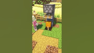 Wheelbarrow 🎃 #minecraft #shorts #minecraftshorts