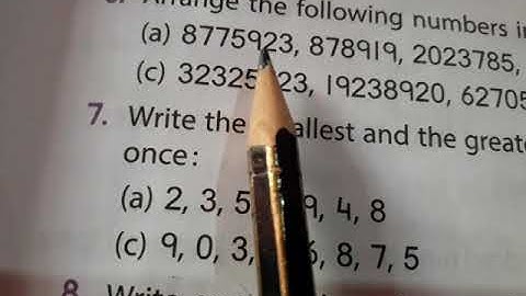 Class 5 :- Mathematics -"Numbers Names" part 3 by Manoj Prasad Karn