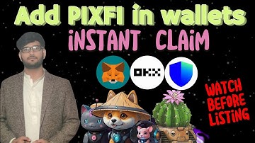 How to add $PIXFI in wallets (metamask,okx, trust wallet) || pixel verse listing 18 july #pixfi
