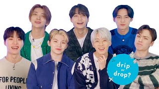 K-Pop Group SEVENTEEN Can't Seem To Agree on THIS Fashion Trend... | Drip or Drop | Cosmopolitan