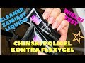 Chiński akrylożel z Aliexpress kontra FlexyGel + cleaner zamiast liquidu