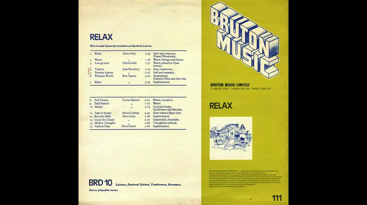V/A (Bruton Music) - Relax (1979) FULL ALBUM