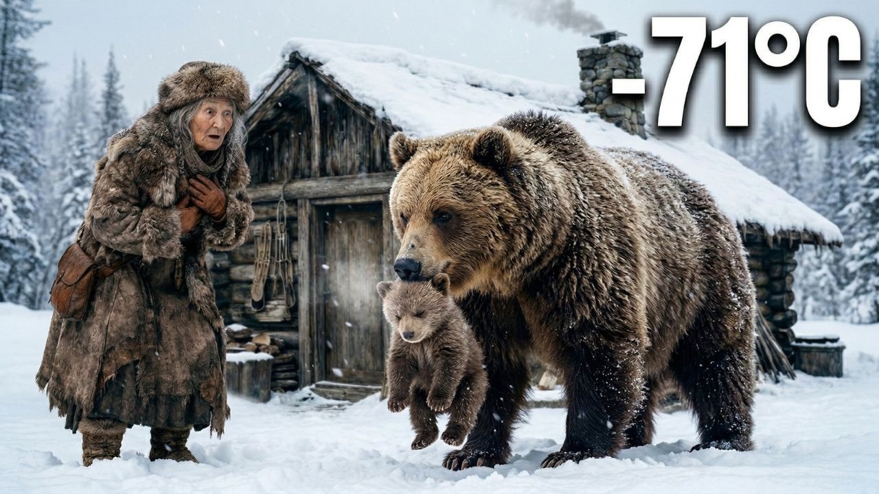 A Wild Bear Brought Her Injured Cub to an 80-Year-Old Woman — What Happened Next