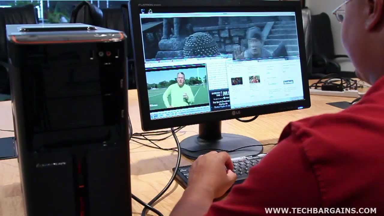 Lenovo IdeaCentre K330 Desktop Video Review (HD) - YouTube