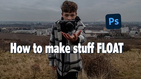 How to make things FLOAT!     Photoshop tutorial