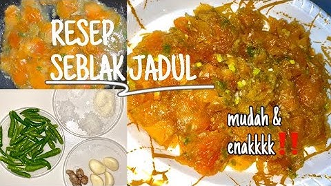 RESEP SEBLAK KERUPUK JADUL | hemat & enakkkk ‼️