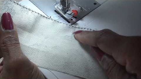 How to sew the blind hem stitch with the PFAFF select 3.2 sewing machine / Step by step tutorial