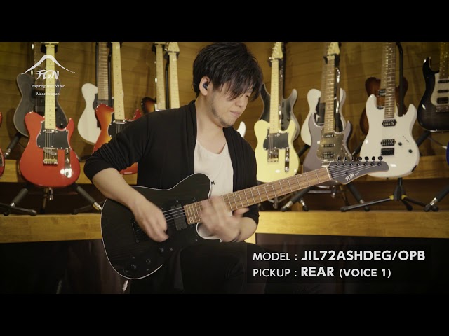 Электрогитара FUJIGEN JIL72-ASH-DEG Iliad Dark Evolution Series (Open Pore Black)